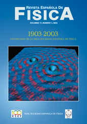 					Ver Vol. 17 Núm. 1 (2003): 1903-2003. Centenario de la RSEF. Óptica, Física Cuántica, Atómica y Molecular.
				